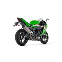 SISTEMA COMPLETO DE CARRERAS DE COMPETICIÓN "FULL TITANIUM" ARROW  KAWASAKI ZX-6R 636 2024-2025