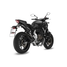 ESCAPE COMPLETO GP DE CARBONO CON COPA DE CARBONO MIVV YAMAHA MT-07 / FZ-07 2021-2024