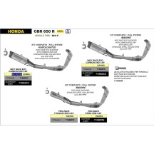 SISTEMA COMPLETO INDY RACE EVO RACING ALUMINIO DARK ARROW HONDA CBR 650 R 2024