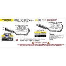 SISTEMA COMPLETO DE TITANIO DE LA CARRERA DE LA CARRERA DE LA CARRERA YAMAHA MT-09 / SP 2024-2025