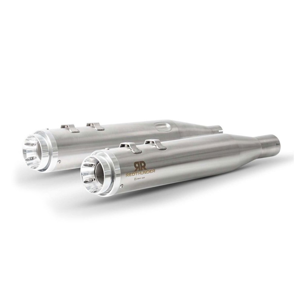 ESCAPE COMPLETO PULIDO 2:1 RED THUNDER HARLEY DAVIDSON TOURING 2009-2024