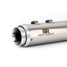 ESCAPE COMPLETO PULIDO 2:1 RED THUNDER HARLEY DAVIDSON TOURING 2009-2024