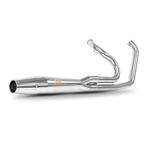 ESCAPE COMPLETO PULIDO 2:1 RED THUNDER HARLEY DAVIDSON SOFTAIL 1986-2017