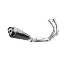 SISTEMA COMPLETO MIVV DELTA RACE EN ACERO INOXIDABLE NEGRO KAWASAKI Z 650 2024