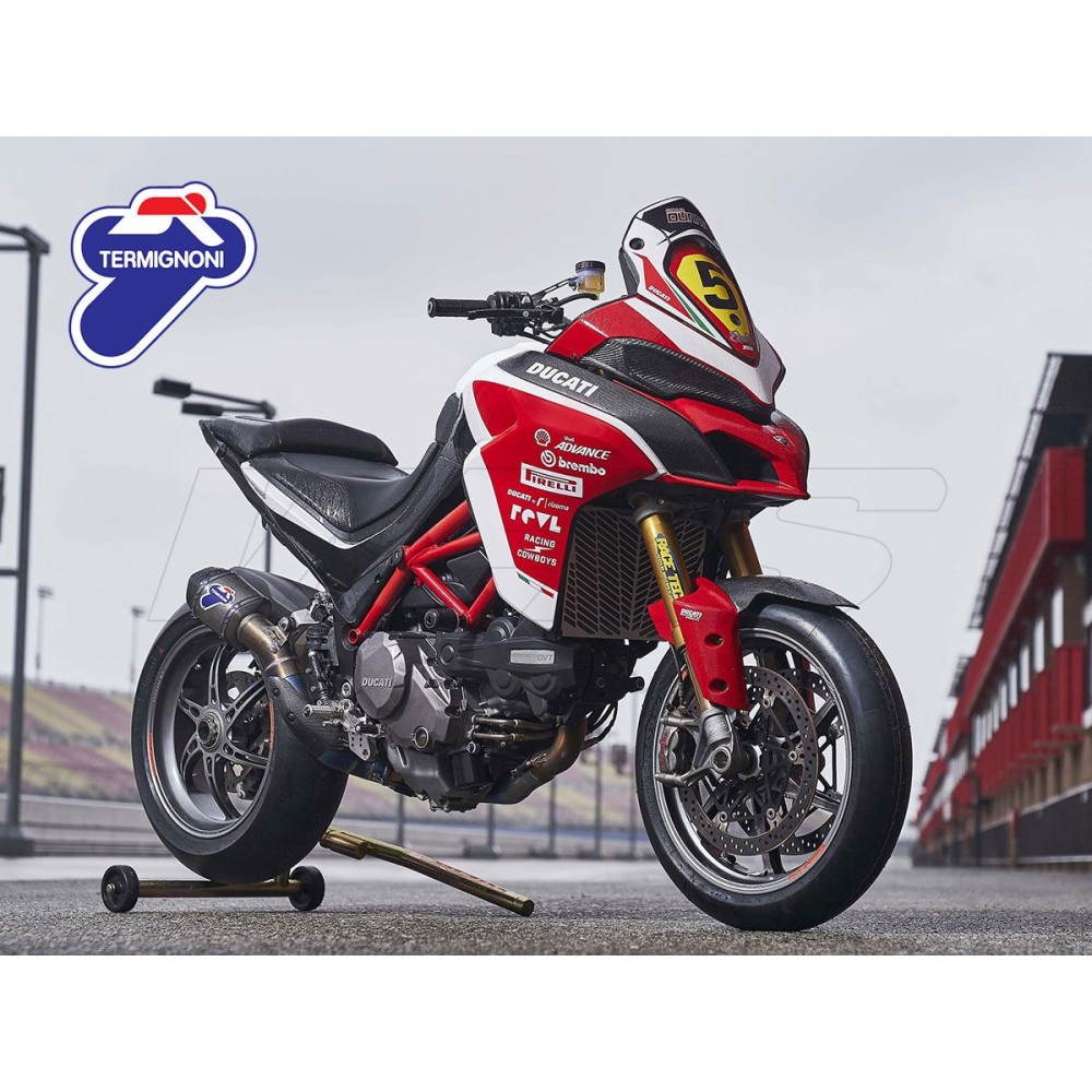 ESCAPE COMPLETO RACING FULL TITANIO TERMIGNONI DUCATI MULTISTRADA 1200