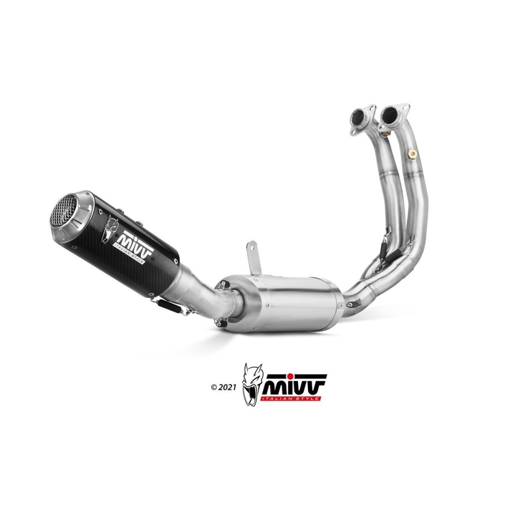 ESCAPE COMPLETO 2X1 MIVV MK3 CARBONO APRILIA TUONO 660 2021-2024