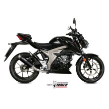 ESCAPE COMPLETO 1X1 MIVV SPORT GP PRO NEGRO ACERO INOXIDABLE SUZUKI GSX-S 125 2017-2020
