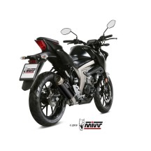 ESCAPE COMPLETO 1X1 MIVV SPORT GP PRO NEGRO ACERO INOXIDABLE SUZUKI GSX-S 125 2017-2020