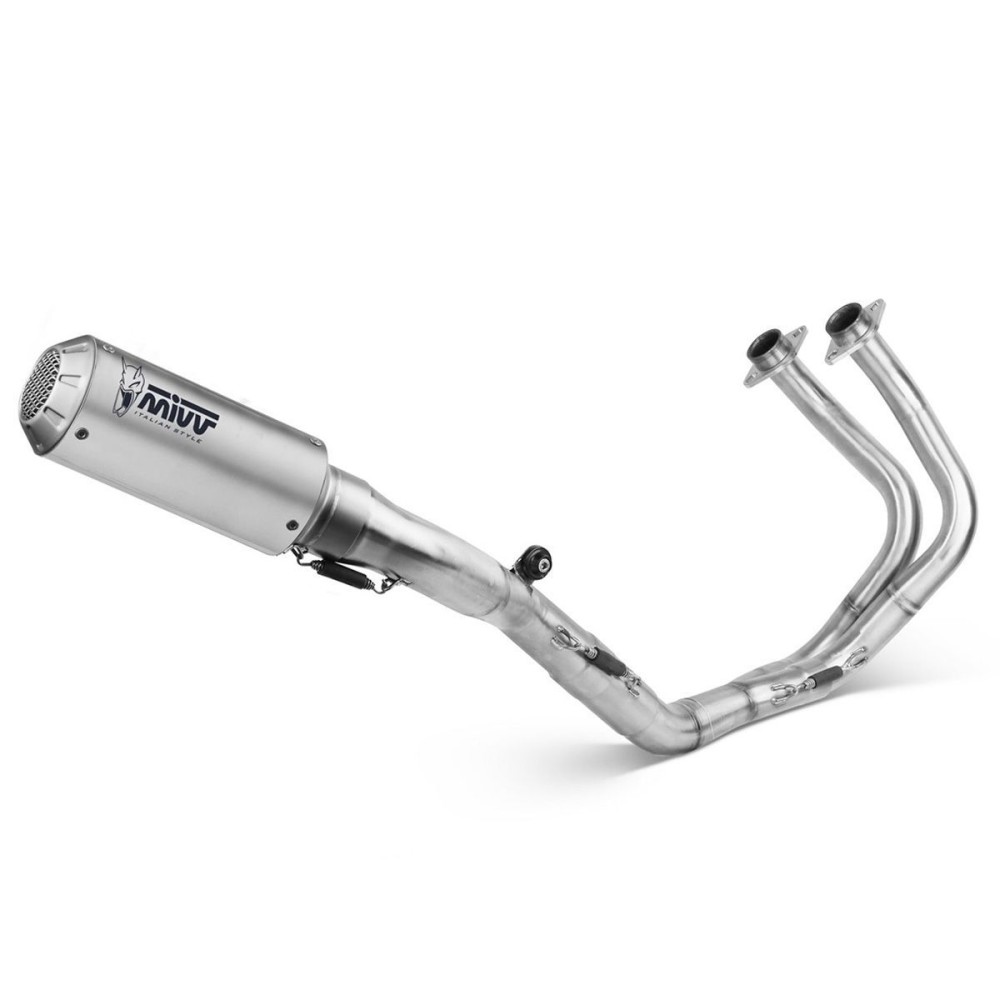 ESCAPE COMPLETO ESTÁNDAR MIVV MK3 ACERO INOXIDABLE YAMAHA YZF R 125 2019-2024