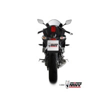 ESCAPE COMPLETO ESTÁNDAR MIVV MK3 ACERO INOXIDABLE YAMAHA YZF R 125 2019-2024