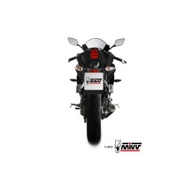 ESCAPE COMPLETO ESTÁNDAR CARBONO MIVV MK3 YAMAHA YZF R 125 2019-2024