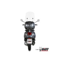 ESCAPE FULL MOVER ACERO INOXIDABLE NEGRO MIVV VESPA PRIMAVERA 150 2021-2024