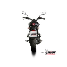 ESCAPE COMPLETO MK3 INOX NEGRO MIVV YAMAHA XSR 125 2022-2024 NO APROVADO