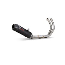 ESCAPE MIVV DE CARBONO OVALADO COMPLETO KAWASAKI VERSYS 650 2021-2023