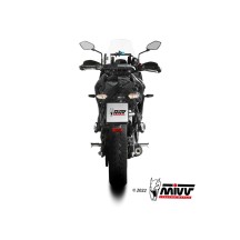 ESCAPE MIVV DE CARBONO OVALADO COMPLETO KAWASAKI VERSYS 650 2021-2023