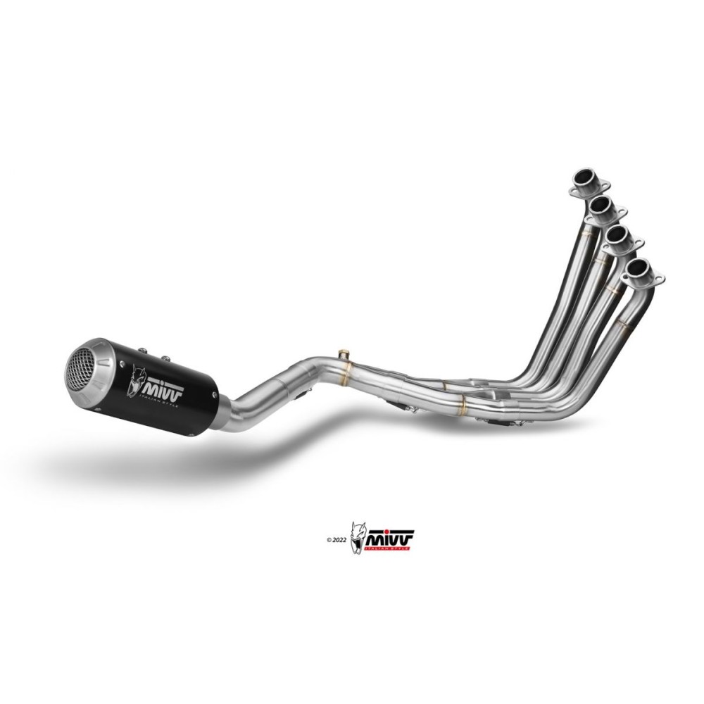 ESCAPE COMPLETO MIVV MK3 ACERO INOXIDABLE NEGRO HONDA CB 650 F 2014-2018