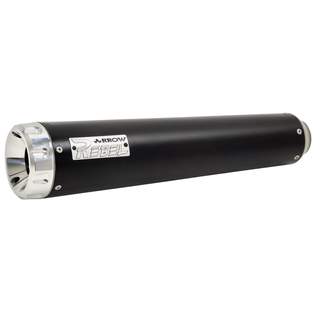 ESCAPE COMPLETO REBEL ARROW ACERO OSCURO ALUMINIO KAWASAKI VULCAN S 650 21-24
