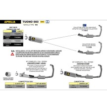 ESCAPE COMPLETO COMPETITION TITANIUM ARROW APRILIA APRILIA TUONO 660 2021-2022