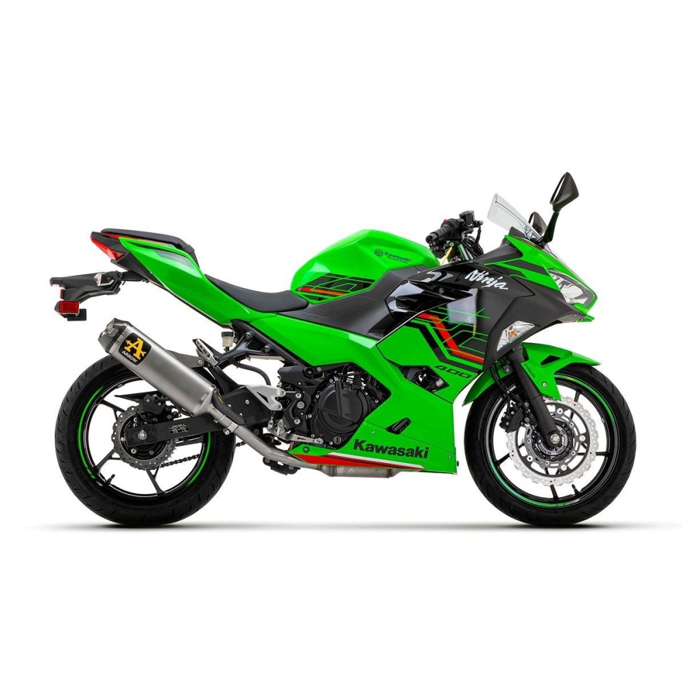 KIT ESCAPE COMPLETO ARROW COMPETITION TITANIO KAWASAKI NINJA 400 2023