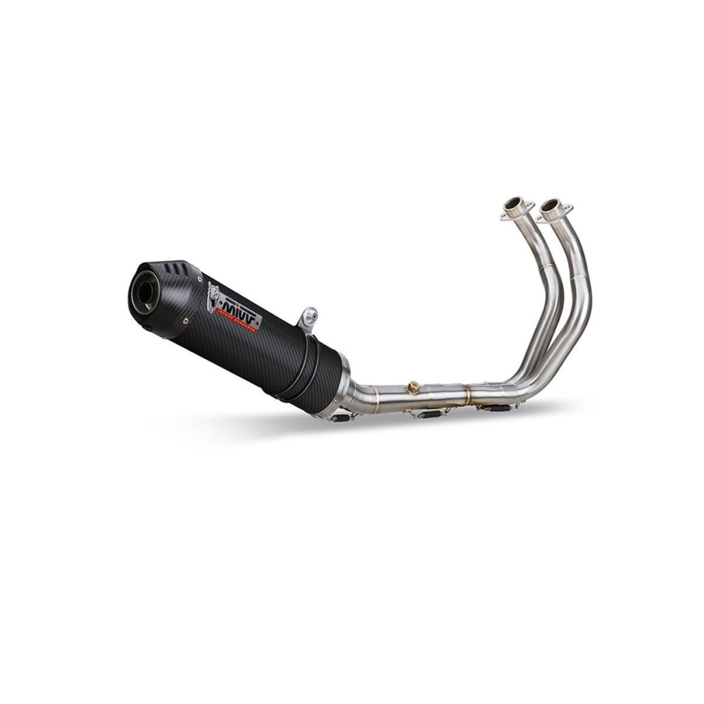 SISTEMA COMPLETO DE CARBONO OVALADO MIVV YAMAHA TRACER 9 / GT 2021-2023