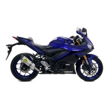KIT ESCAPE COMPLETO ARROW COMPETITION CARBONO TITANIO YAMAHA YZF R3 2019-2020