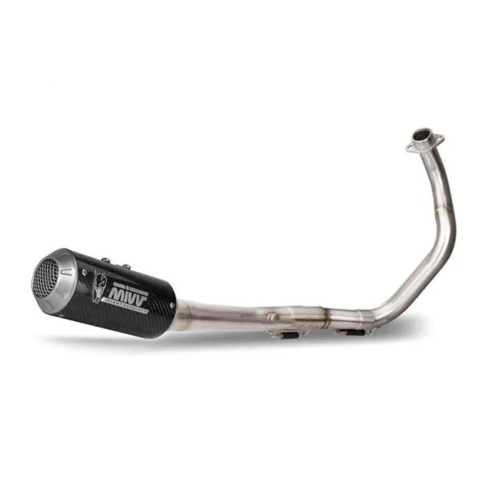ESCAPE COMPLETO ALTO CARBONO MIVV MK3 HONDA CB 125 R 2021-2024