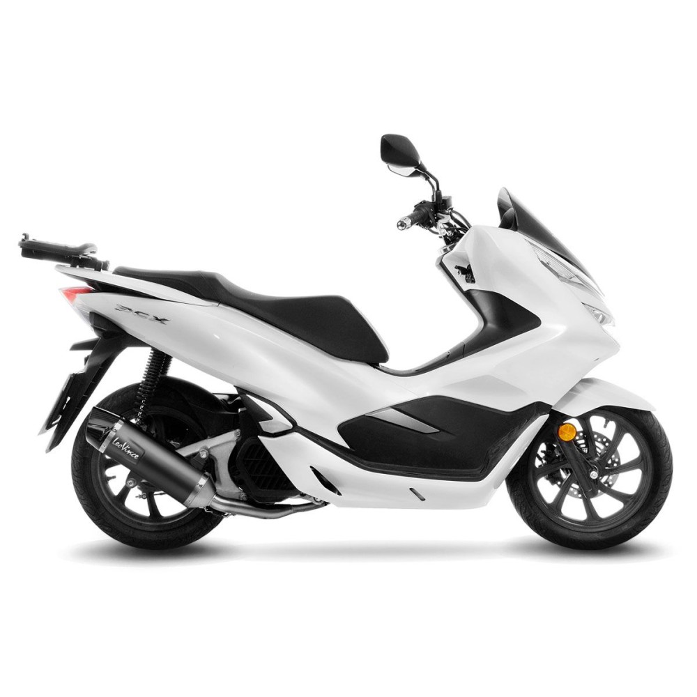 ESCAPE COMPLETO LEOVINCE NEGRO ACERO INOXIDABLE CARBONO HONDA PCX 125 2018-2019