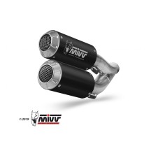 ESCAPE COMPLETO MIVV SPORT MK3 ACERO INOXIDABLE NEGRO HONDA CB 650 F 2014-2018