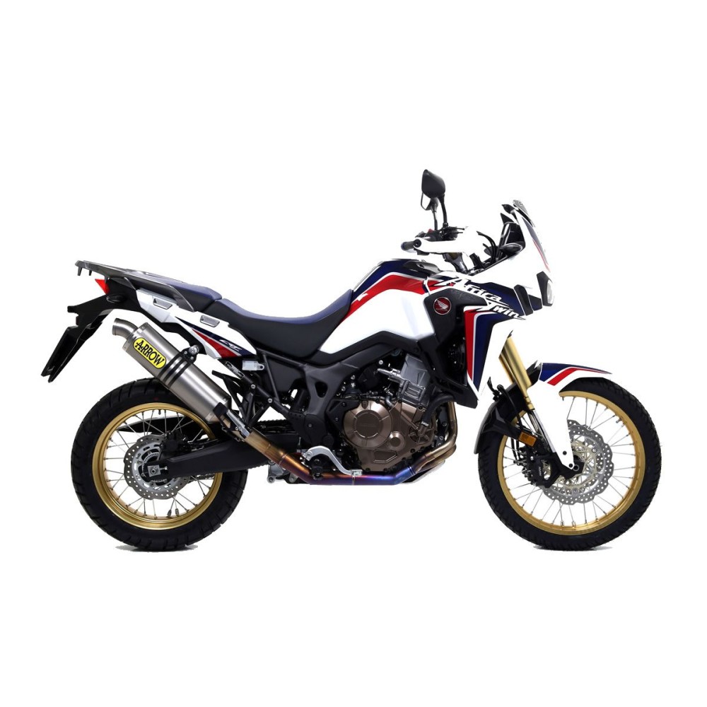 KIT DE ESCAPE COMPLETO HOMOLOGADO ARROW TITANIUM HONDA CRF 1000 L AFRICA TWIN 16-19
