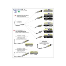 ESCAPE COMPLETO COMPETITION EVO ARROW FULL TITANIUM YAMAHA R3 2017-2018