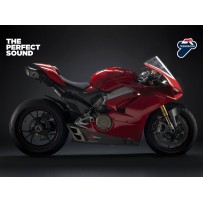 ECUPO COMPLETO 4 SALIDAS DE TITANIUM TERMIGNONI DUCATI PANIGALE V4 R 2018-2024