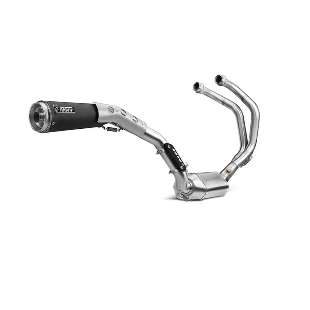 ESCAPE COMPLETO 3X1 MIVV GHIBLI INOX NEGRO YAMAHA XSR 900 2016-2020