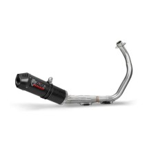 MIVV ESCAPE COMPLETO OVAL CARBONO HONDA CBR 125 R 2011-2016
