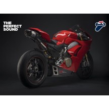 DRENAJE COMPLETO TERMIGNONI 4 SALIDAS DE TITANIO DUCATI PANIGALE V4 / S 2018-2024