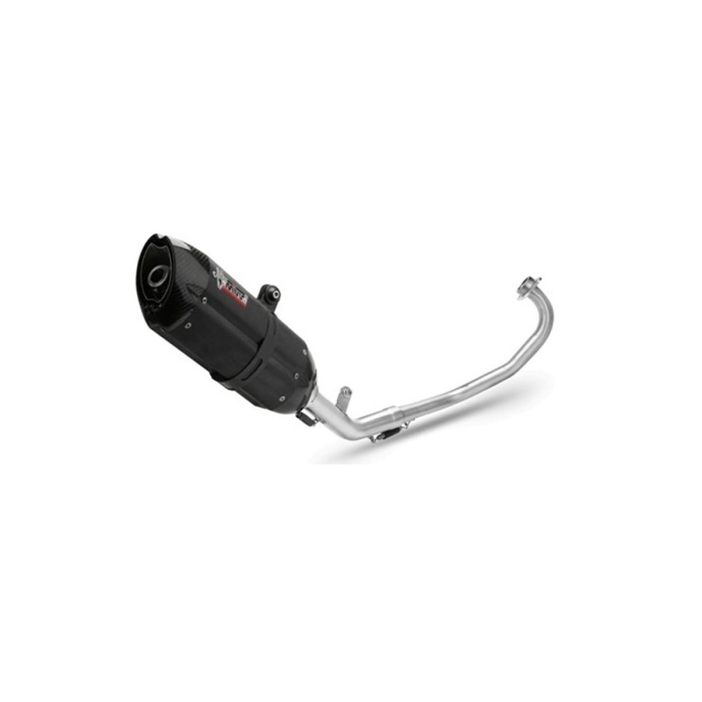 ESCAPE COMPLETO 1X1 MIVV SOUND ACERO NEGRO YAMAHA MT-125 2015-2019
