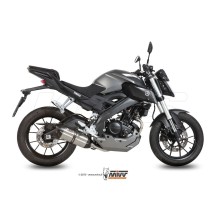ESCAPE COMPLETO 1X1 MIVV SOUND ACERO-CARBONO YAMAHA MT-125 2015-2019