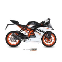 ESCAPE COMPLETO 1X1 MIVV SOUND ACERO NEGRO KTM RC 390 2014-2016