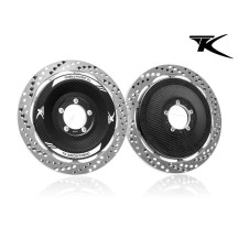 COMBINA DISCOS DE FRENO DELANTERO DE CARBONO DIÁMETRO 217 /230 MM TK KTM MOTO 3