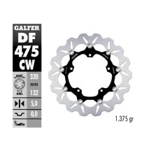 DISCO FLOTANTE COMPLETO GALFER YAMAHA MT-10 / SP / TOURER 2016-2024