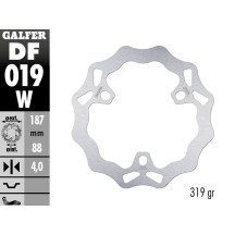 DF019W DISCO FIJO TRASERO GALFER HONDA NSF 250 R PINZE ORIGINALI