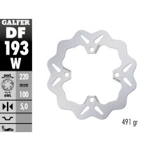DISCO FIJO TRASERO GALFER DF193W KAWASAKI ZX-6 R 2005-2020