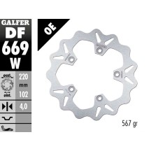 DISCO DURO TRASERO GALFER DF669W APRILIA RSV4 RR 2015-2016