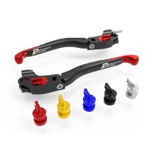 PAREJA DE MANETAS DE FRENO / EMBRAGUE AJUSTABLES ECO GP2 PT DUCATI DESERT X 2022