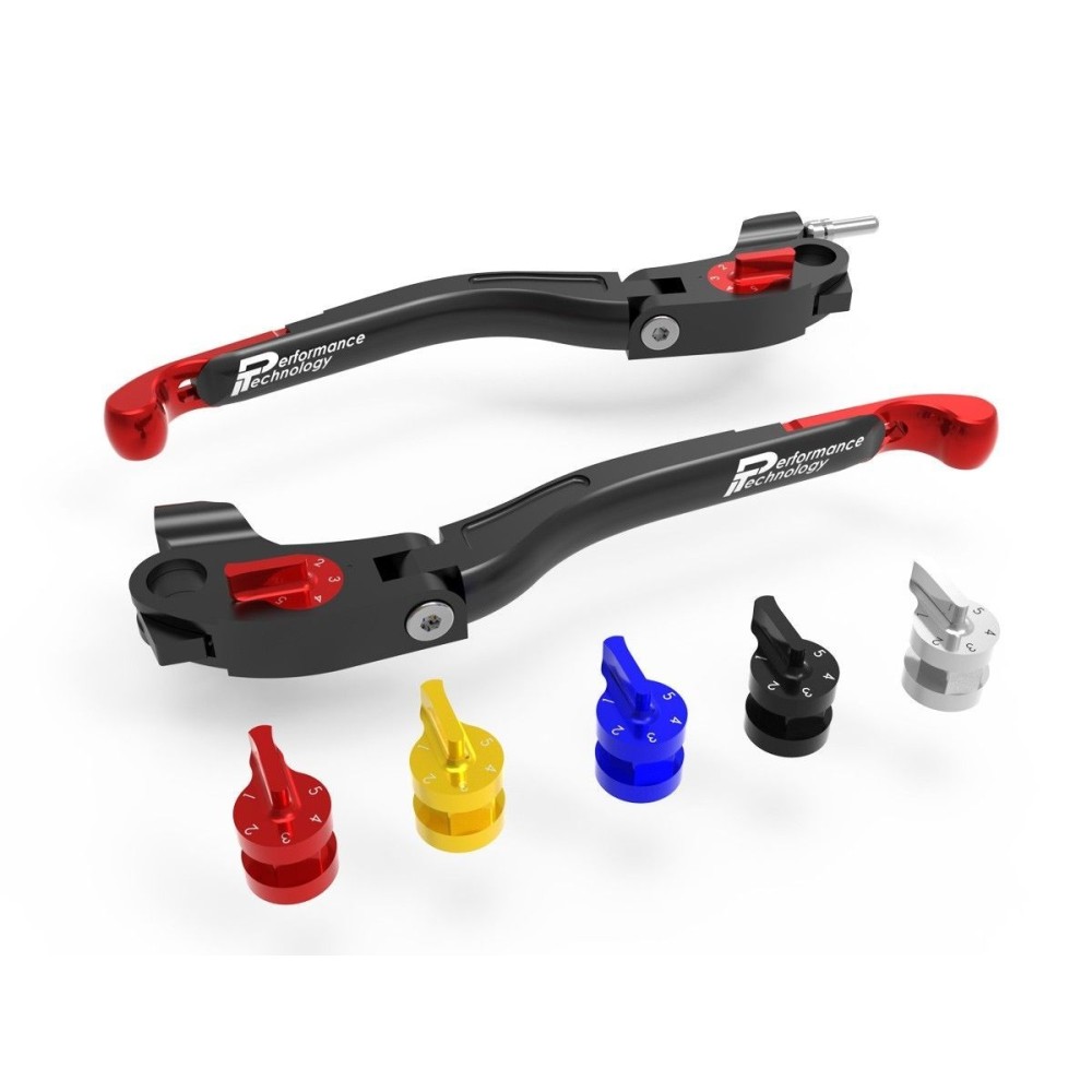 PAREJA DE MANETAS DE FRENO / EMBRAGUE AJUSTABLES ECO GP2 PT DUCATI DESERT X 2022