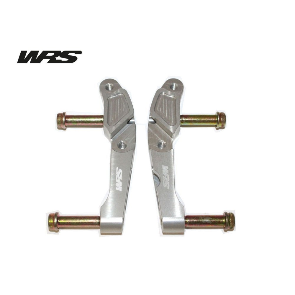 PAR DE BRIDAS WRS RADIAL ATTACK 100MM NEGRO BMW R 1200 GS / ADV 2004-12