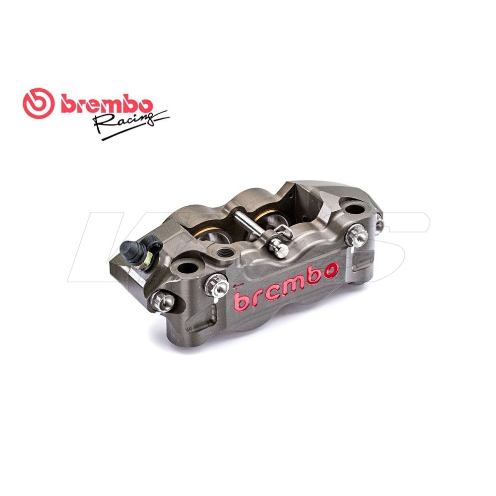 PINZA DE FRENO RADIAL BREMBO RACING DELANTERA IZQUIERDA 108MM ALUMINIO P4 32/36 PINZA DE FRENO RADIAL BREMBO RACING DELANTERA IZQUIERDA 108MM ALUMINIO P4 32/36