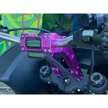 ABRAZADERA DIGITAL VITY ELEVADOR DE MANILLAR AJUSTABLE DE 8 PULGADAS HARLEY DAVIDSON FXST / FXLRST SOFTAIL 2020-2024