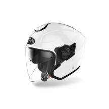 CASCO AIROH JET H.20 BLANCO BRILLO