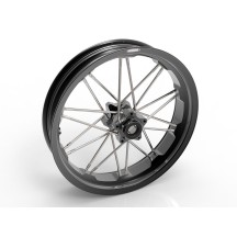 LLANTA DELANTERA TITANIO R3.50X17 5 AGUJEROS JONICH DUCATI HYPERMOTARD 1100 / S / SP / EVO