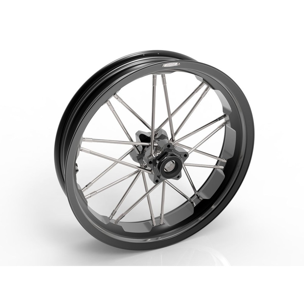 LLANTA DELANTERA TITANIO R3.50X17 5 AGUJEROS JONICH DUCATI 1098 / 1198 / S / R LLANTA DELANTERA TITANIO R3.50X17 5 AGUJEROS JONICH DUCATI 1098 / 1198 / S / R